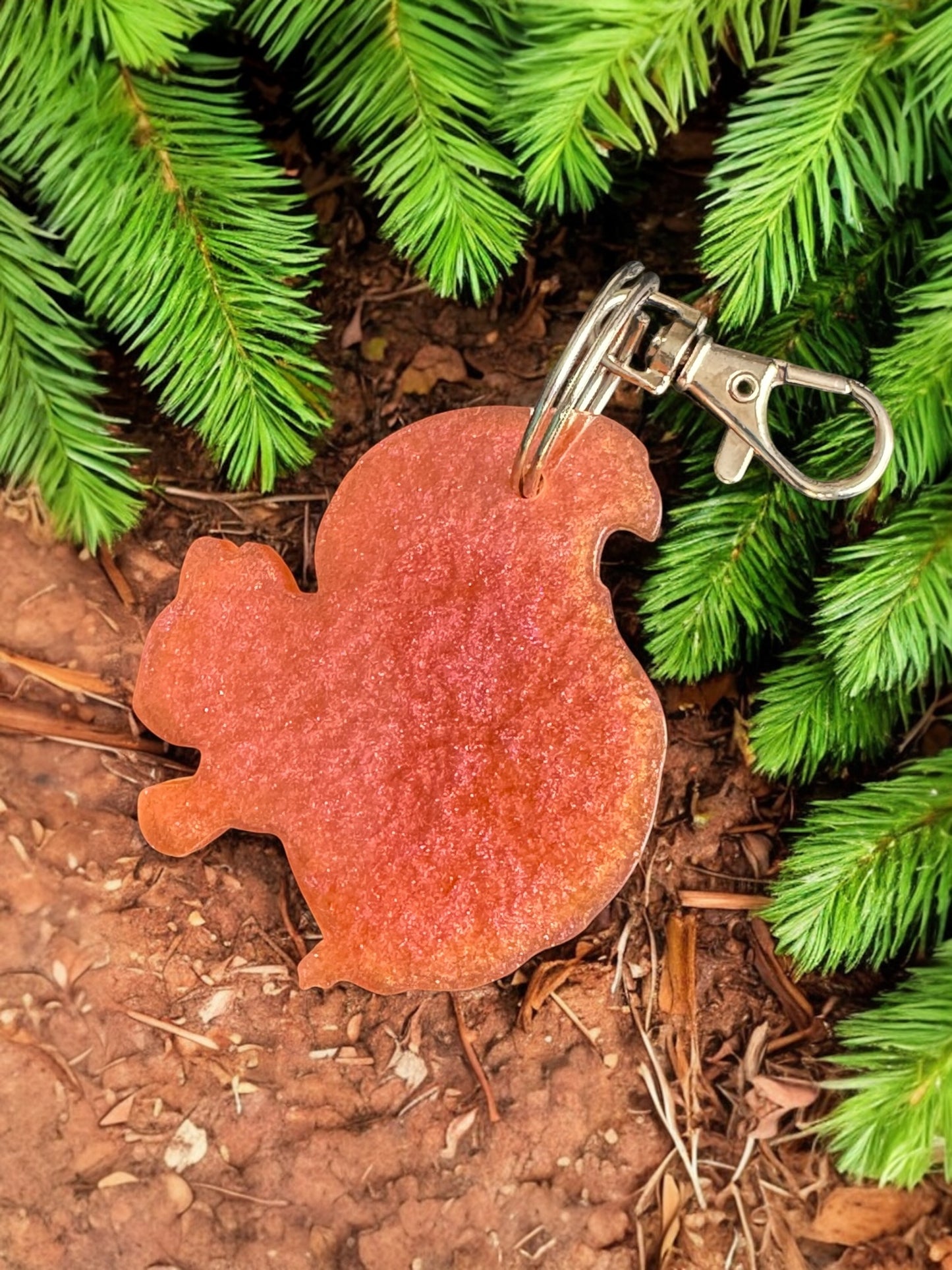 Squirrel Keychain