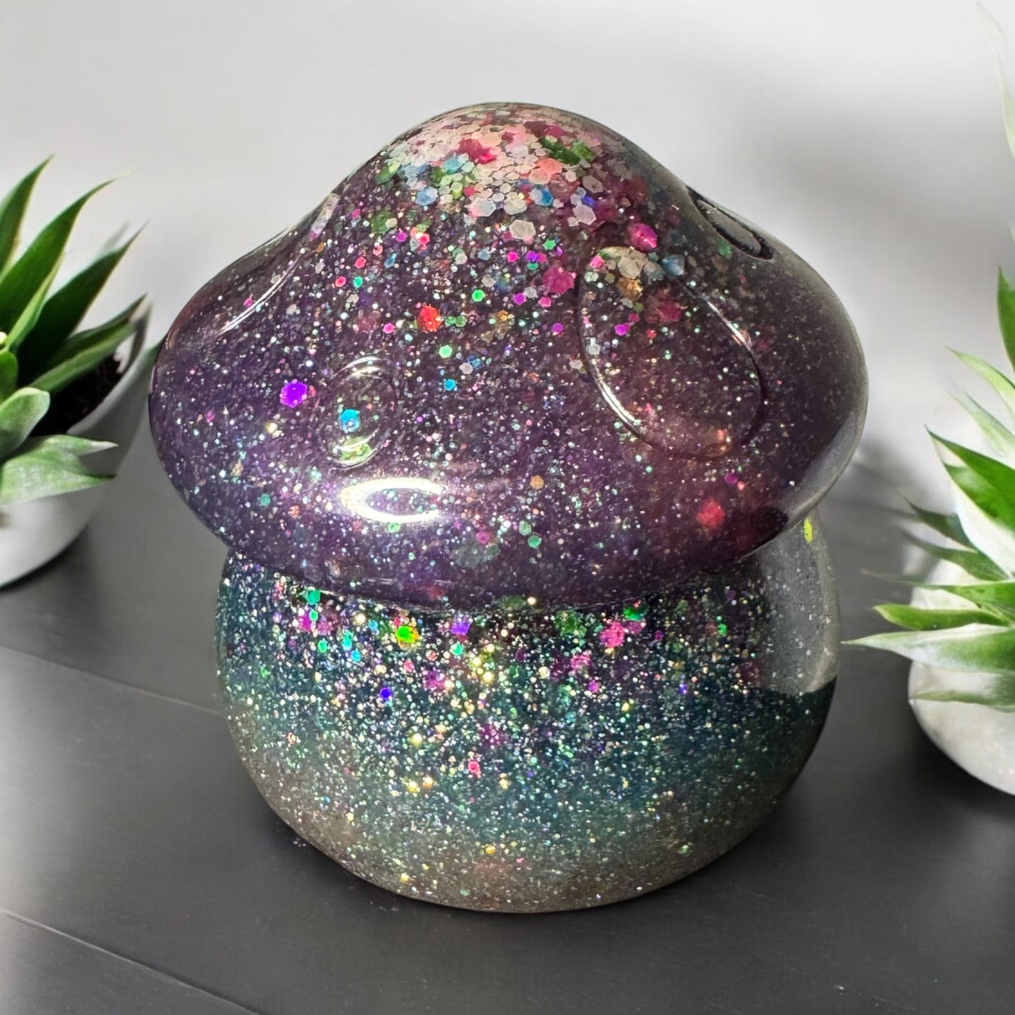 “Rainbow Soup” Mushroom Jar