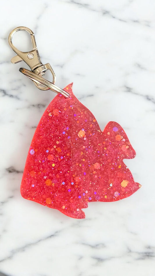 Red Fish Keychain