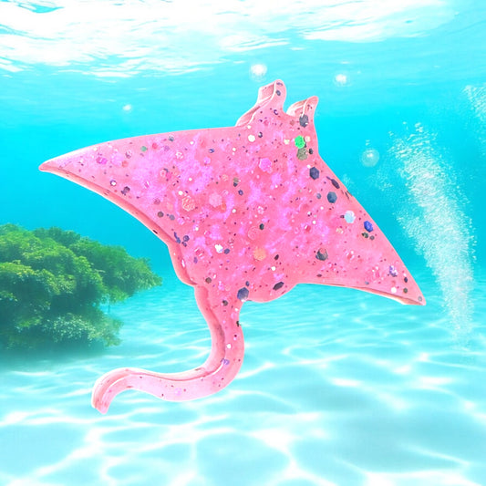 Pink Shimmering Stingray