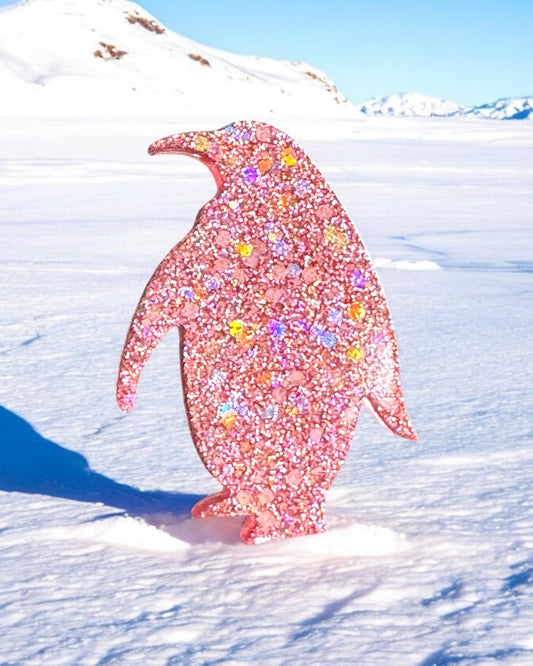 Pink Penguin Magnet