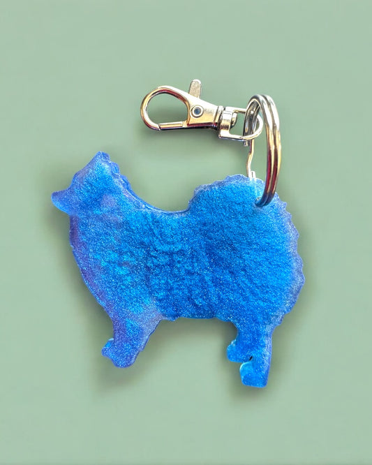 Pomeranian Keychain